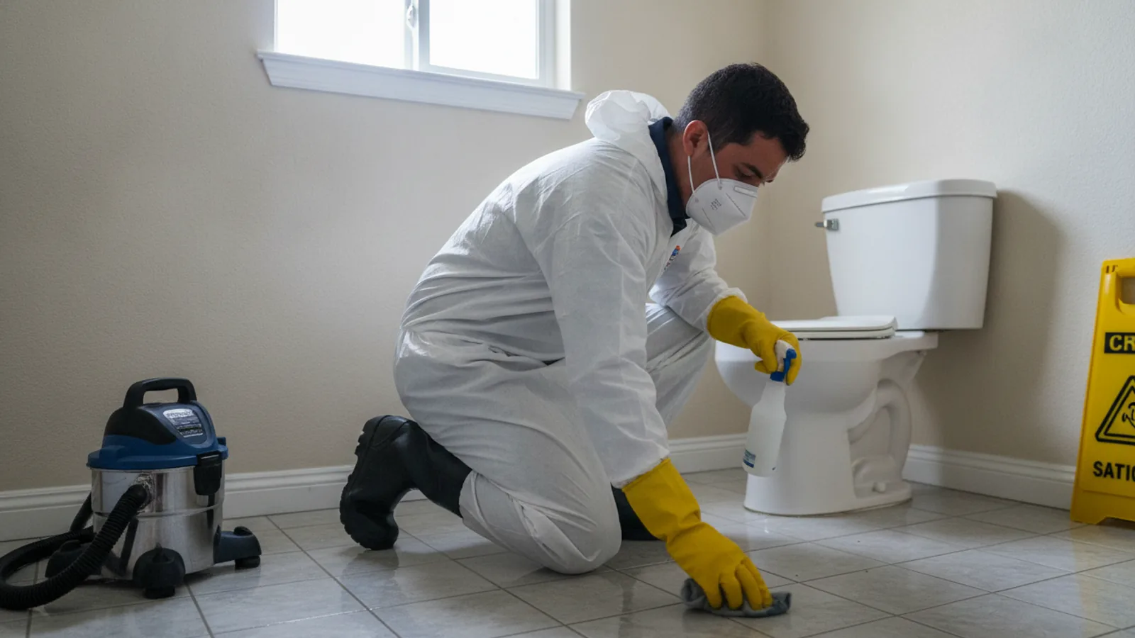 Sewage & Contaminated Water Cleanup
